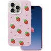 Dėklas Telforceone Strawberry case for iPhone 16 Pro Max 6,9" pink