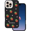 Dėklas Telforceone Strawberry case for iPhone 16 Pro 6,3" juodas