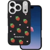 Dėklas Telforceone Strawberry case for iPhone 17 Pro Max 6,9'' juodas