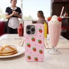 Dėklas Telforceone Strawberry case for iPhone 17 Pro Max 6,9'' pink