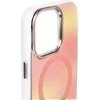 Dėklas Telforceone Tecto Shield Aurora case for iPhone 14 Pro 6,1" pink