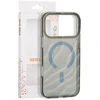 Dėklas Telforceone Tecto Shield Desert Mag case for iPhone 17 Pro Max 6,9" / 18 Pro Max 6,9" sidabrinis