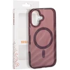 Tecto Shield Desert Mag dėklas, skirtas iPhone 17 6,3" raudonmedžio spalvos