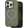 Tecto Shield Desert Mag dėklas, skirtas iPhone 16 Pro 6,3" tamsiai alyvuogių spalvos