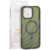 Tecto Shield Desert Mag dėklas, skirtas iPhone 16 Pro Max 6,9" tamsiai alyvuogių spalvos