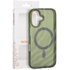 Tecto Shield Desert Mag dėklas, skirtas iPhone 16 6,1" tamsiai alyvuogių spalvos