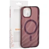 Tecto Shield Desert Mag dėklas, skirtas iPhone 15 6,1" raudonmedžio spalvos