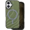 Tecto Shield Desert Mag dėklas, skirtas iPhone 17 6,3" tamsiai alyvuogių spalvos
