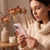 Telforceone Tecto Shield Mistiq Mag dėklas, skirtas iPhone 13 / 14 6,1 colių, rožinės spalvos