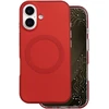 Telforceone Tecto Shield Mistiq Mag dėklas, skirtas iPhone 16 6,1" raudonas