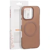 Dėklas Telforceone Tecto Shield Mistiq Mag case for iPhone 16 Pro 6,3" ruda
