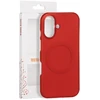 Telforceone Tecto Shield Mistiq Mag dėklas, skirtas iPhone 16 6,1" raudonas