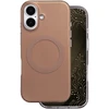 Dėklas Telforceone Tecto Shield Mistiq Mag case for iPhone 17 6,3" ruda