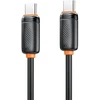 XO laidas NB-Q302B PD USB-C – USB-C 1,0m 60W juodas