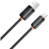 XO laidas NB302 USB – USB-C 1,0m 3A juodas