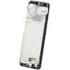 Touch LCD + jutiklinis skydelis Samsung A32 4G A325 GH82-25579A GH82-25566A juodas rėmelis originalus