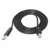 TelForceone USB spausdintuvo kabelis TFO A kištukas iki B kištukas Laidas 3 m juodas