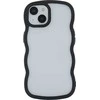 Telforceone Telefono dėklas Wave skirtas iPhone 13 Pro, juodos spalvos