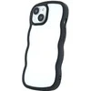 Telforceone Telefono dėklas Wave skirtas iPhone 15, juodos spalvos
