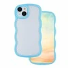 Telforceone Telefono dėklas Wave skirtas iPhone 15, mėlynos spalvos