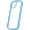 Telforceone Telefono dėklas Wave skirtas iPhone 15, mėlynos spalvos