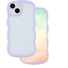 Telforceone Telefono dėklas Wave skirtas iPhone X/XS, violetinės spalvos