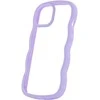 Telforceone Telefono dėklas Wave skirtas iPhone X/XS, violetinės spalvos
