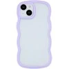 Telforceone Telefono dėklas Wave skirtas iPhone X/XS, violetinės spalvos