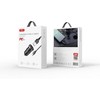 XO automobilinis įkroviklis CC56 PD 30W QC 1x USB 1x USB-C baltos spalvos + USB - USB-C kabelis