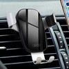 XO automobilinis laikiklis C37 gravity juodas skirtas oro išėjimui