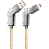XO kabelis NB276 4w1 USB-C - Lightning + USB - USB-C 60W 1,0 m pilkas