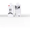 XO cable NB-Q312B PD USB-C - USB-C 2,0m 240W juoda su LED