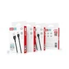 XO kabelis NB200 USB - USB-C 2,0m 2.1A baltos spalvos