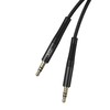XO audio kabelis NB-R175A jack 3,5mm - jack 3,5mm 1,0 m juodos spalvos