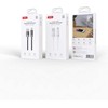 XO kabelis NB282 USB - USB-C 1,0m 6A baltos spalvos