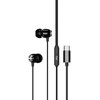 XO laidinės ausinės EP25 USB-C, baltos spalvos
