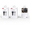 XO FM siųstuvas BCC17 Bluetooth MP3 automobilinis įkroviklis 30W juodas