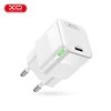 Sieninis įkroviklis XO CE06, 30W, USB-C, su kabeliu UBS-C