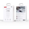 XO laidinis įkroviklis CE19 QC 18W 1x USB baltos spalvos + kabelis USB-C