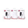 XO sieninis įkroviklis L92C 2x USB 2,4A juodas + USB-C laidas