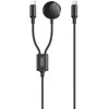 XO belaidis indukcinis įkroviklis CX030 juodas Apple Watch su laidu USB-C -USB-C