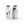 USB kabelis Yesido USB-A - Lightning 0,3 m juodas (YID000555)