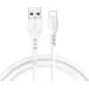 YESIDO CABLE CA71 USB/LIGHTNING 1M 2A (20PCS) Baltas