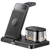 YESIDO INDUCTIVE CHARGER DS22 20W LED + WATCH 5IN1 (FOR APPLE) Juodas