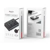 „Yesido MC08“ prailgintuvas 10in1 (ES) 2650W 6xUSB-A, Juodas