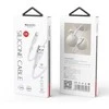 YESIDO SILICONE CABLE CA119 12W USB/LIGHTNING 1M 2,4A Baltas