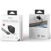 YESIDO sieninis įkroviklis YC54 PD 20W QC 2xUSB-C + TYPE-C/LIGHTNING laidas 27W 1M juodas