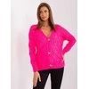 Badu Megztinis-BA-SW-8035-1.22P-fluo rožinis