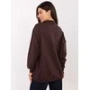 Basic Feel Good Džempreris moterimRV-BL-5185.70P-ciemny ruda
