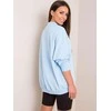 Basic Feel Good Megztinis-RV-BL-5185.84P-Šviesiai mėlynas